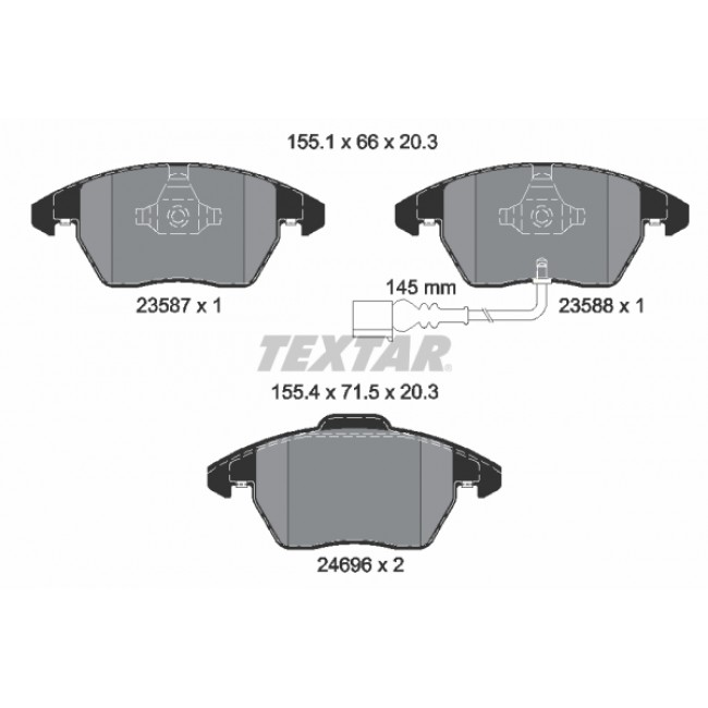 Σετ τακακιών φρένων, δίσκος φρένου AUDI A1, A3, TT; SEAT ALTEA, ALTEA XL, LEON; SKODA OCTAVIA II, SUPERB II, YETI; VW BEETLE, CADDY III, CADDY III/MINIVAN, CC B7, EOS, GOLF PLUS 1.2-3.2 02.0 Σετ τακακιών φρένων, δίσκος φρένου AUDI A1, A3, TT; SEAT ALTEA, ALTEA XL, LEON; SKODA OCTAVIA II, SUPERB II, YETI; VW BEETLE, CADDY III, CADDY III/MINIVAN, CC B7, EOS, GOLF PLUS 1.2-3.2 02.0