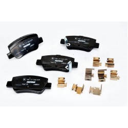 Σετ τακακιών φρένων, δίσκος φρένου  TOYOTA AVENSIS 1.6-2.2D 11.08-10.18