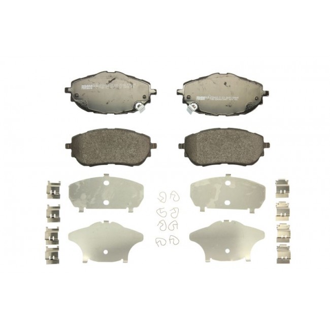 Σετ τακακιών φρένων, δίσκος φρένου TOYOTA AURIS, COROLLA 1.2-1.8H 07.10-08.19 Σετ τακακιών φρένων, δίσκος φρένου TOYOTA AURIS, COROLLA 1.2-1.8H 07.10-08.19