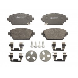 Σετ τακακιών φρένων, δίσκος φρένου  HONDA ACCORD VI; MG MG ZR, MG ZS; NISSAN ALMERA TINO, PRIMERA 1.6-2.5 03.97-