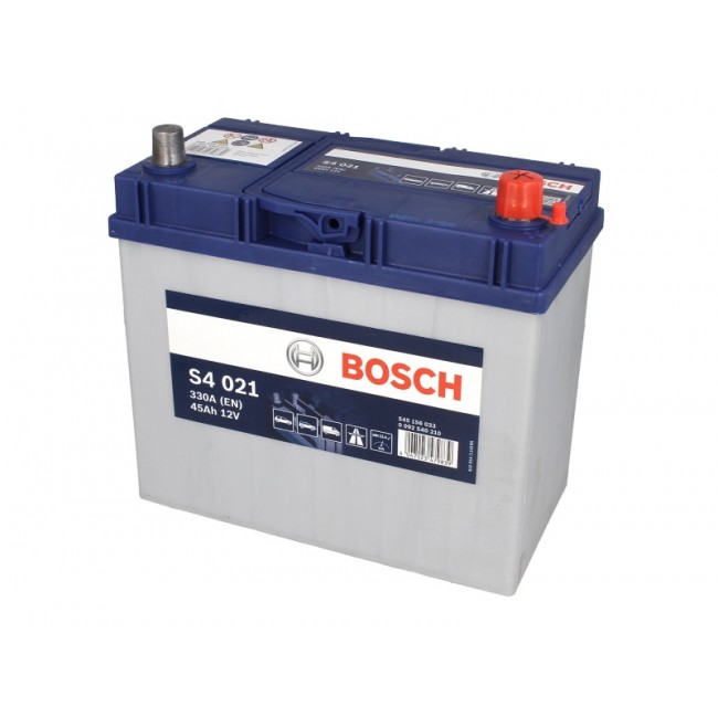 Μπαταρία BOSCH 12V 45Ah/330A S4 (R+ 1) 238x129x227 ||0 092 S40 210||