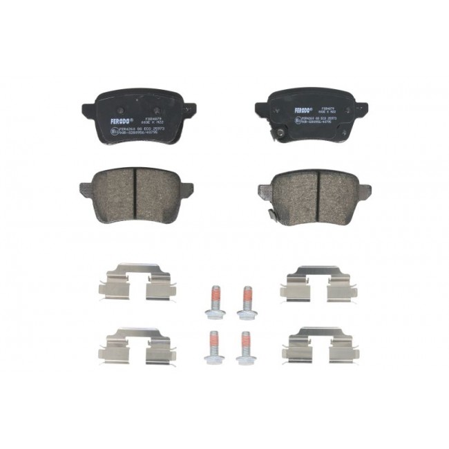 Σετ τακακιών φρένων, δίσκος φρένου FIAT 500L, TIPO; OPEL ADAM, CORSA E, CORSA E/HATCHBACK 1.0-1.6D 09.12- Σετ τακακιών φρένων, δίσκος φρένου FIAT 500L, TIPO; OPEL ADAM, CORSA E, CORSA E/HATCHBACK 1.0-1.6D 09.12-