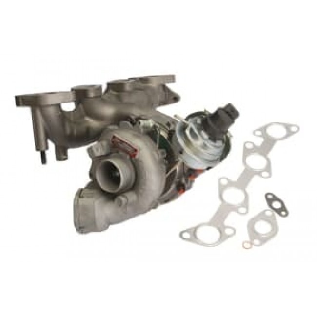 Υπερπληρωτής/Turbo (Factory remanufactured, with gasket set) CHRYSLER SEBRING; DODGE AVENGER, CALIBER, JOURNEY; JEEP COMPASS, PATRIOT; MITSUBISHI GRANDIS, LANCER VIII, OUTLANDER II 2.0D 09.05