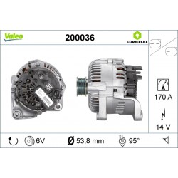 Δυναμό BMW 5 (E60), 5 (E61), 6 (E63), 6 (E64), 7 (E65, E66, E67) 2.0D-5.0 06.02-12.10