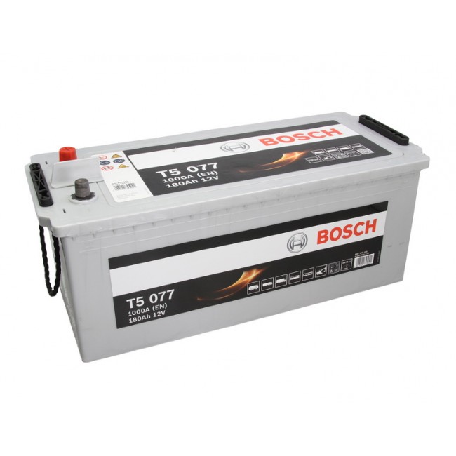 Μπαταρία BOSCH 12V 180Ah/1000A T5 (L+ 1) 513x222x223 B00 (starting)  ||0 092 T50 770||