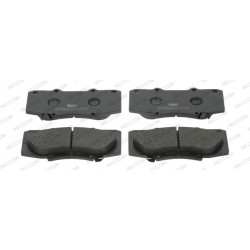 Σετ τακακιών φρένων, δίσκος φρένου  TOYOTA HILUX VII 2.5D/3.0D 03.05-09.15