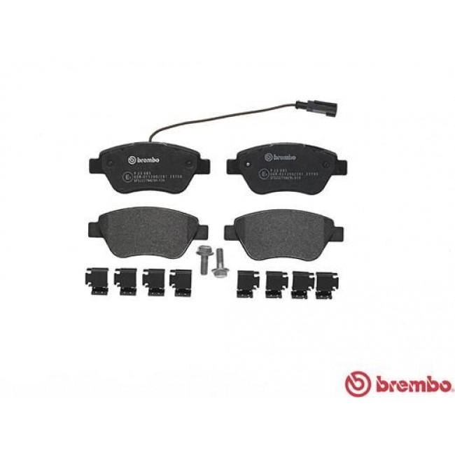 Τακάκια Σετ FIAT BRAVO 2007 - 2011 BREMBO P 23 085 Τακάκια Σετ FIAT BRAVO 2007 - 2011 BREMBO P 23 085