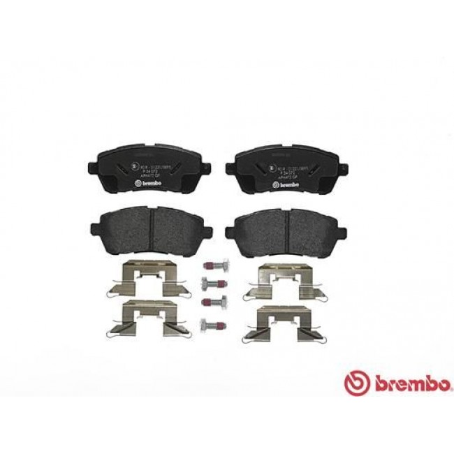 Τακάκια Σετ FORD FIESTA 2008 - 2013 ( Mk6 )( JA8 ) BREMBO P 24 072