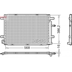 Συμπυκνωτής   σύστ. κλιματισμού AUDI A4 ALLROAD B8, A4 B6, A4 B7, A4 B8 2.0-4.2 03.04-05.16