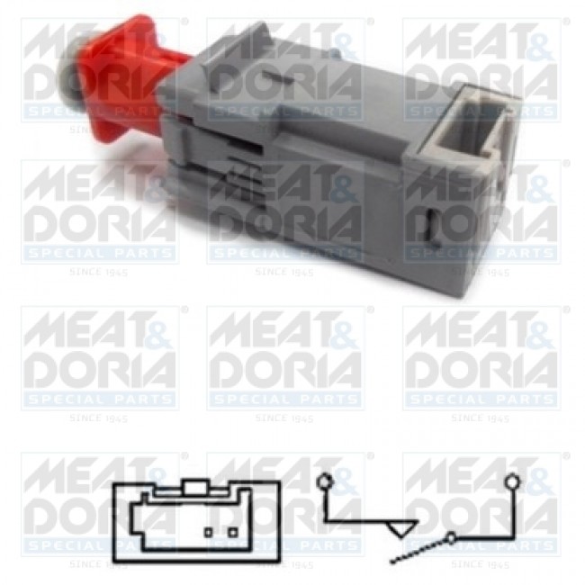 Διακόπτης των φώτων φρένων MERCEDES C (W204); AUDI ALLROAD C5; FIAT GRANDE PUNTO, PUNTO/HATCHBACK, SEDICI; FORD FOCUS II, SIERRA I; OPEL AGILA, ASTRA G, ASTRA G/KOMBI, ASTRA H, ASTRA H GTC 10