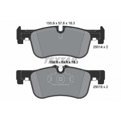 Σετ τακακιών φρένων, δίσκος φρένου BMW 1 (F20), 1 (F21), 2 (F22, F87), 2 (F23) 1.5-2.0D 07.11-06.21
