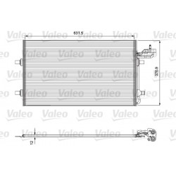 Συμπυκνωτής σύστ. κλιματισμού VOLVO C30, C70 II, S40 II, V50 1.6-2.5 12.03-12.12