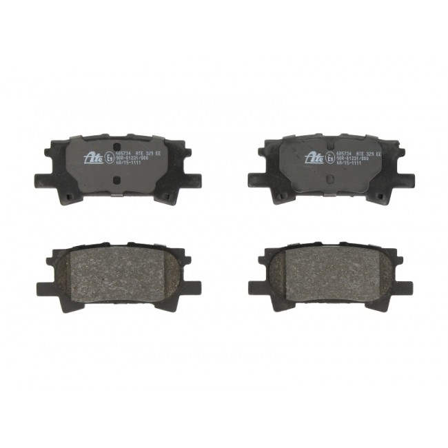 Σετ τακακιών φρένων, δίσκος φρένου LEXUS RX; TOYOTA HARRIER 2.4-3.5 02.03-12.13 Σετ τακακιών φρένων, δίσκος φρένου LEXUS RX; TOYOTA HARRIER 2.4-3.5 02.03-12.13