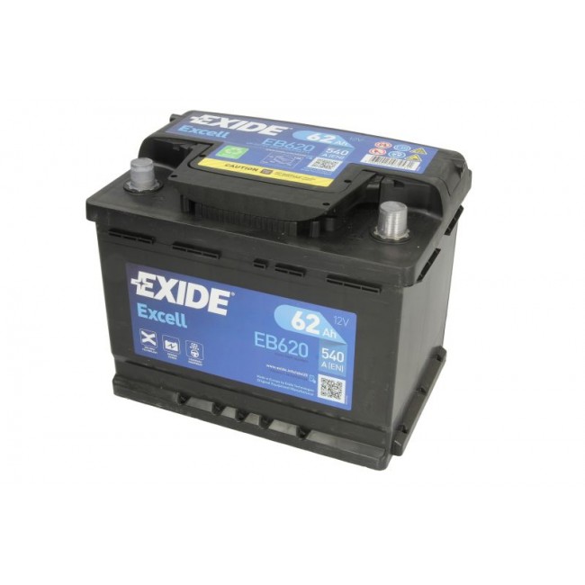 Μπαταρία 12V 62Ah/540A EXCELL (R+ en) 242x175x190 B13 (starting) Μπαταρία 12V 62Ah/540A EXCELL (R+ en) 242x175x190 B13 (starting)
