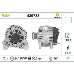 Δυναμό AUDI A1, A3; SEAT ALTEA, ALTEA XL, IBIZA IV, IBIZA IV SC, IBIZA IV ST, LEON, TOLEDO IV; SKODA FABIA II, OCTAVIA II, RAPID, ROOMSTER 1.0/1.2/1.4 11.08-05.22