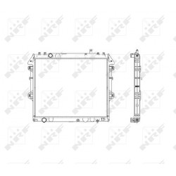 Ψυγείο νερού/εξαρτήματα TOYOTA HILUX VI 2.5D 11.01-07.05