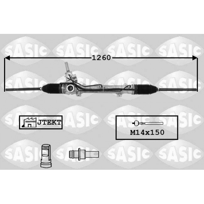 Κρεμαγιέρα CITROEN C4, C4 I 1.4-2.0D 11.04-07.11
