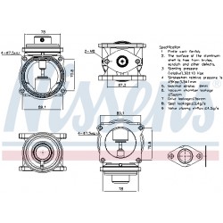 Βαλβίδα AGR VW PHAETON, TOUAREG 5.0D 10.02-05.10