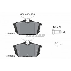 Σετ τακακιών φρένων, δίσκος φρένου  VOLVO S40 I, V40; MITSUBISHI CARISMA, COLT CZC VI, COLT VI, SPACE STAR; SMART FORFOUR 1.1-2.0D 05.95-06.12