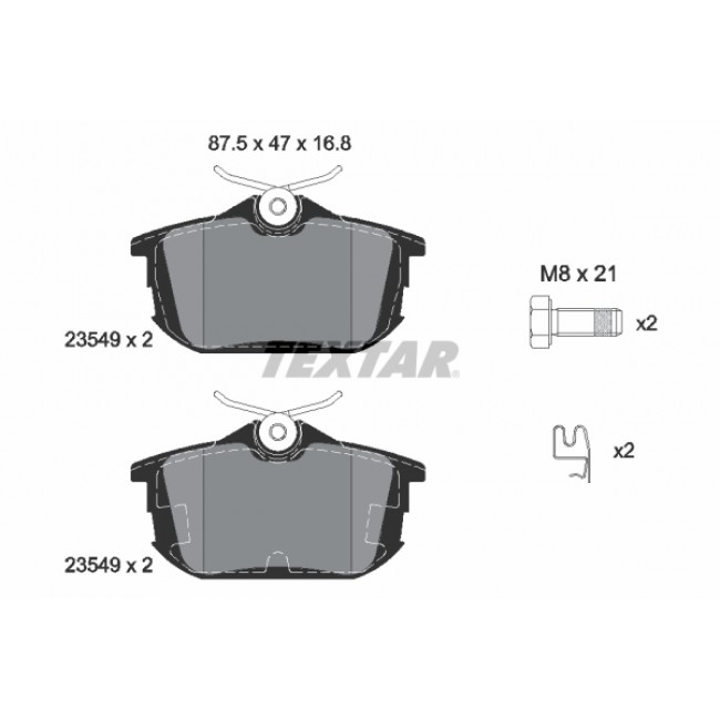Σετ τακακιών φρένων, δίσκος φρένου VOLVO S40 I, V40; MITSUBISHI CARISMA, COLT CZC VI, COLT VI, SPACE STAR; SMART FORFOUR 1.1-2.0D 05.95-06.12 Σετ τακακιών φρένων, δίσκος φρένου VOLVO S40 I, V40; MITSUBISHI CARISMA, COLT CZC VI, COLT VI, SPACE STAR; SMART FORFOUR 1.1-2.0D 05.95-06.12