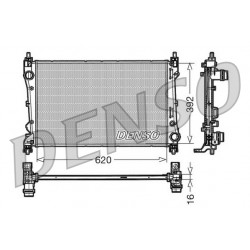 Ψυγείο νερού/εξαρτήματα FIAT DOBLO, DOBLO CARGO 1.3D/1.4 02.10-