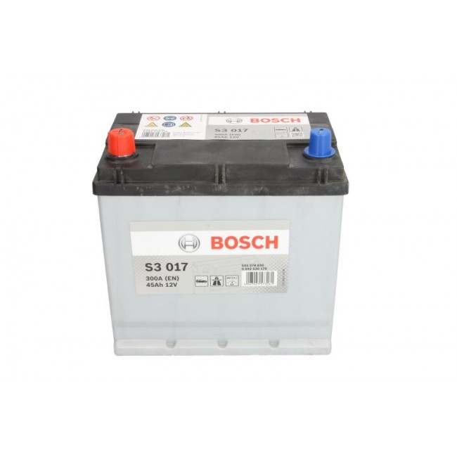 Μπαταρία BOSCH 12V 45Ah/300A S3 (L+ 1) 219x135x222 ||0 092 S30 170||