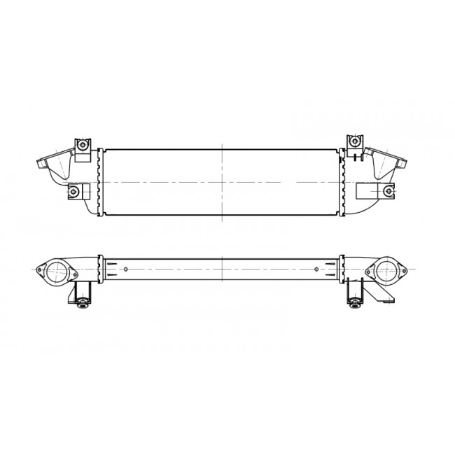 Ψυγείο αέρα υπερπλήρωσης  FIAT FULLBACK; MITSUBISHI L200 / TRITON, PAJERO SPORT III 2.2D/2.4D 11.14-