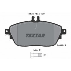 Σετ τακακιών φρένων, δίσκος φρένου MERCEDES A (W176), B SPORTS TOURER (W246, W242), CLA (C117), CLA SHOOTING BRAKE (X117), GLA (X156); INFINITI Q30 1.5D-Electric 11.11-