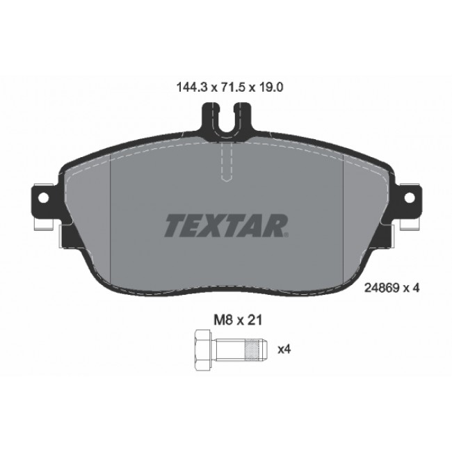 Σετ τακακιών φρένων, δίσκος φρένου MERCEDES A (W176), B SPORTS TOURER (W246, W242), CLA (C117), CLA SHOOTING BRAKE (X117), GLA (X156); INFINITI Q30 1.5D-Electric 11.11- Σετ τακακιών φρένων, δίσκος φρένου MERCEDES A (W176), B SPORTS TOURER (W246, W242), CLA (C117), CLA SHOOTING BRAKE (X117), GLA (X156); INFINITI Q30 1.5D-Electric 11.11-