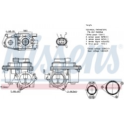 Βαλβίδα AGR  AUDI A3, A4 ALLROAD B8, A4 B8, A5, A6 C6, Q5, TT; DODGE JOURNEY; SEAT ALTEA, ALTEA XL, EXEO, EXEO ST, LEON, TOLEDO III; SKODA OCTAVIA II, SUPERB II, YETI; VW BEETLE, EOS 2.0D 05.