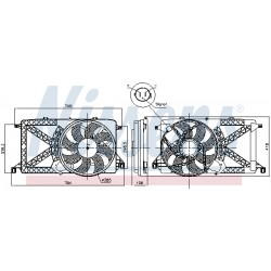 Βεντιλατέρ  FORD TRANSIT, TRANSIT TOURNEO 2.2D-2.3LPG 04.06-12.14