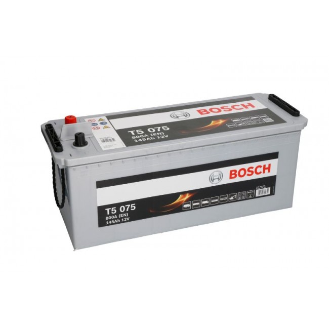 Μπαταρία BOSCH 12V 145Ah/800A T5 (L+ 1) 513x188x223  ||0 092 T50 750||