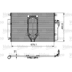 Συμπυκνωτής σύστ. κλιματισμού MERCEDES SPRINTER 3,5-T (B906), SPRINTER 3,5-T (B907), SPRINTER 3,5-T (B907, B910), SPRINTER 3-T (B906), SPRINTER 3-T (B910), SPRINTER 3-T (B910 1.8-Electric 06.