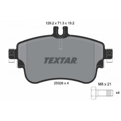 Σετ τακακιών φρένων, δίσκος φρένου  MERCEDES A (W176), B SPORTS TOURER (W246, W242), CLA (C117) 1.5D/1.6/1.8D 11.11-03.19