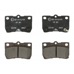Σετ τακακιών φρένων, δίσκος φρένου  LEXUS GS, IS C, IS II, IS III; TOYOTA CROWN, MARK X I, MARK X II 2.2D-4.6 09.04-