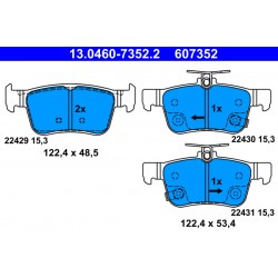 Σετ τακακιών φρένων, δίσκος φρένου  HONDA CIVIC X, E 1.0-Electric 09.15-