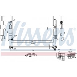 Συμπυκνωτής  σύστ. κλιματισμού FORD FOCUS III, FOCUS III/KOMBI 1.0 02.12-02.20