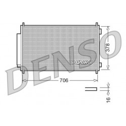 Συμπυκνωτής  σύστ. κλιματισμού HONDA CR-V III 2.0/2.2D/2.4 09.06-