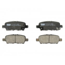 Σετ τακακιών φρένων, δίσκος φρένου INFINITI EX, FX, G, JX, M, M37, M45, Q50, Q60, Q70, QX50 I; NISSAN CUBE, JUKE, LEAF, MAXIMA, MURANO I, MURANO II, MURANO III, NV200, NV200 / EVALIA 1.2-Elec