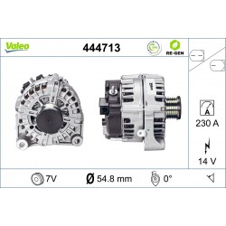 Δυναμό BMW 5 (F10), 5 (F11), 5 GRAN TURISMO (F07), 7 (F01, F02, F03, F04), X5 (E70), X6 (E71, E72), X6 (F16, F86) 3.0D 02.08-07.19