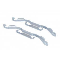 Ελατήρια δαγκάνας φρένου VOLVO S60 II, S80 II, V60 I, V70 III, XC70 II; BMW 3 (E46), Z4 (E85); FORD GALAXY II, MONDEO IV, MONDEO V, S-MAX; JAGUAR S-TYPE II, XF I, XJ 1.5-4.4 12.97-