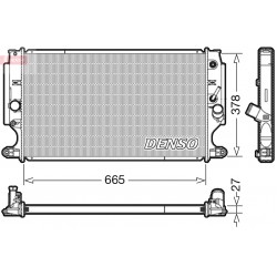 Ψυγείο νερού/εξαρτήματα TOYOTA AVENSIS 2.2D 11.08-10.18