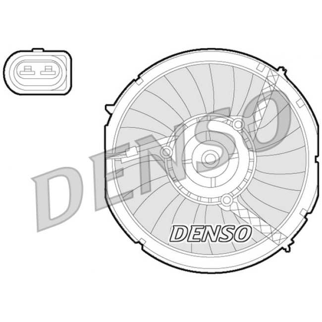 Βεντιλατέρ  AUDI A4 B5, A6 C5 2.4-4.2 02.97-01.05