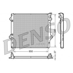 Ψυγείο νερού/εξαρτήματα TOYOTA LAND CRUISER PRADO 4.0 12.02-12.10