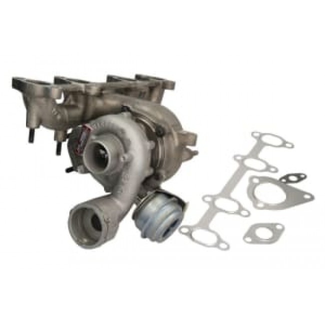 Υπερπληρωτής/Turbo (Factory remanufactured, with gasket set) SEAT LEON, TOLEDO II; VW BORA, BORA I, GOLF IV 1.9D 02.00-06.06