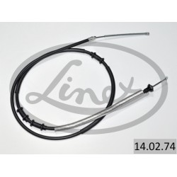 Ντίζα χειροφρένου FIAT DOBLO, DOBLO/MINIVAN 1.2-1.9D 03.01-