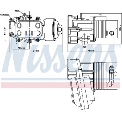 Ψυγείο λαδιού AUDI A6 C7 2.0D 03.11-09.18