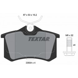 Σετ τακακιών φρένων, δίσκος φρένου  CITROEN C3 / C3 ORIGIN III, C3 AIRCROSS II, C3 II, C3 III, C4 CACTUS; NISSAN NOTE; OPEL CROSSLAND X, CROSSLAND X / CROSSLAND; PEUGEOT 807 1.0-Electric 07.9