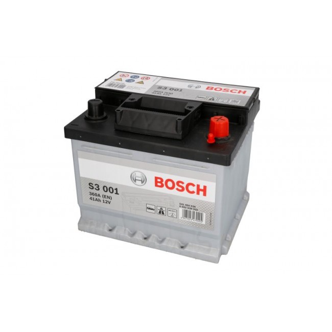 Μπαταρία BOSCH 12V 41Ah/360A S3 (R+ 1) 207x175x175  ||0 092 S30 010||