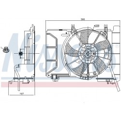 Βεντιλατέρ TOYOTA YARIS, YARIS / VIOS 1.0/1.0LPG 08.05-